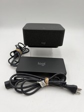 Logitech Logi Dock A00161 with Built-In Speaker USB-C Cable & Power Adapter picture