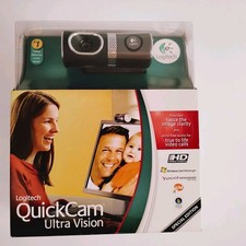 Logitech Quickcam Ultra Vision 1.3MP WebCam New Open Box picture