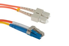 LC - SC Mode Conditioning 62.5/125 Fiber Patch Cable 3M - Lifetime Warranty picture