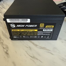 High Power 600W HP1-J600GD-F12S 80 Plus Gold 600W Non Modular Power Supply picture