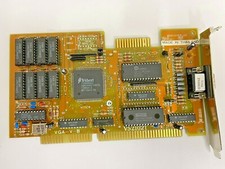 RARE VINTAGE 1991 TRIDENT TVGA8900C V52102T 1 MEG ISA VGA CARD VGA-V-B MXB32 picture