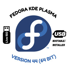Fedora KDE Plasma (VERSION 44) Live ISO USB Bootable/Installer 64 Bit picture