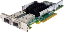 Silicom PE210G2SPI9A-XR-CX1 V:1.8 Dual-Port 10GE PCIe x8 Network Adapter LP picture