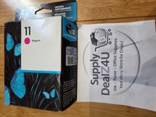 HP 11 Magenta Ink C4837A OEM Original Sealed Box DesignJet NEW picture