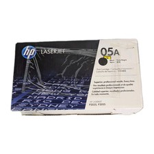 Genuine HP 05A CE505D Black Toner Cartridge for LaserJet ink P2035 P2055 picture