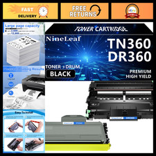 Replacement Toner & Drum Set for TN360 DR360 - Compatible with DCP HL MFC Printe picture