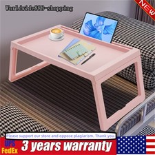 6 Set Lap Desks Foldable Laptop Desk Tray Table Computer Bed Stand Pink picture