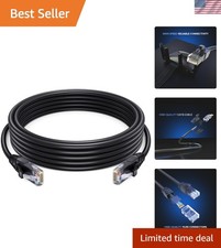 Cat6 Waterproof Ethernet Cable 150 Ft - Snagless, UV Resistant & Flexible Design picture