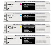 Spledidcolor GPR-61 Toner Cartridge Set C,Y,M,B High Yield Complete picture