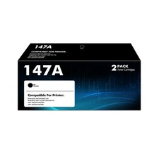 147A Black Toner Cartridge 2-Pack Compatible for HP 147A 147X 147Y W1470A W14... picture