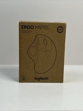 Logitech ERGO M575S Wireless Bluetooth Ergonomic Trackball Mouse Smooth Quiet picture