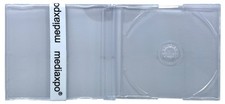 SLIM Import CD-5 Maxi SUPER Clear CD Jewel Cases J Card European 7.2mm Lot picture