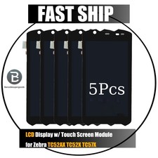 5Pcs OEM Digitizer LCD Touch Screen Display for Zebra TC52AX TC52X TC57x picture