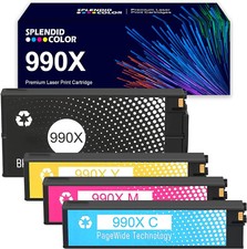 990x for Ink Cartridges High Capacity Black Cyan Magenta Yellow 2728 picture