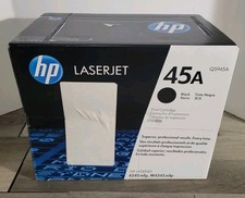 Genuine HP Q5945A 45A Black Toner Cartridge (Distress Box) picture