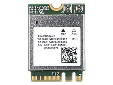 AZUREWAVE AW-CB304NF M.2 2230 PCI-E USB WIFI 5 BLUETOOTH 5.0 CARD 0C011-00190500 picture