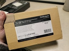 StarTech USB-C 10Gbps Gen 2 Triple Monitor Docking Station P/N: DK31C2DHSPD NOB picture