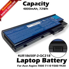 Acer Aspire 7000 7110 9300 9420 8-Cell Li-Ion 4800mAh 14.8V Battery BT.00803.018 picture