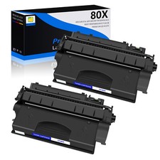 2PK High Yield CF280X 80X Toner for HP Laserjet Pro 400 M401dw M401d M401dn picture