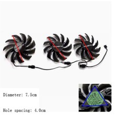For Gigabyte GTX970 Graphics Card Cooling Fan T128010SM/PLD08010S12H Parts picture