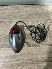 Logitech T-BC21  Optical Trackman Marble USB Mouse/ Tested picture