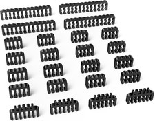 Sirlyr Black 24-PCS PSU Cable Combs Kit,24/12Vhpwr/8Pin,3.5Mm picture