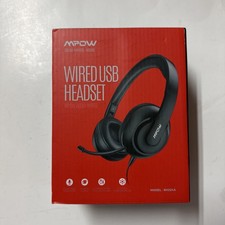 Mpow HC6 USB Headset w Microphone, Comfort-fit, On-Ear 3.5 mm Jack Call Center picture