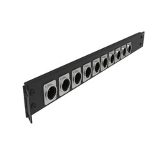 12 Port/way/hole Hinged Patch Panel 1u 19