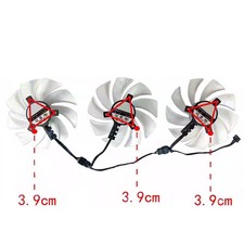 Fits for ASROCK RX6800XT 6900XT Phantom Gaming Graphics Card Cooling Fan Shell picture