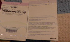 microsoft windows 95 manuals papework compaq certificates picture