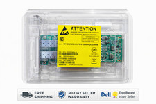 Dell Dual Port QLogic FastLinQ 41112 10Gb SFP+ Server Ethernet PCIe NIC 5252W picture