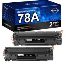 Uniwork 78A Black Compatible Toner Cartridge 2-Pack picture