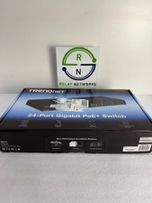 NEW / OPEN BOX  TRENDnet TPE-TG240g 24-Port Gigabit PoE+ 370W Switch picture
