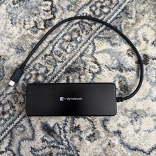 Dynabook PA5039U-1PRP USB-C Docking Station HDMI VGA RJ-45 USB 3.0 Black picture
