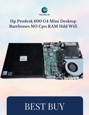 lot of 10 Hp Prodesk 600 G4 Mini Desktop Barebones NO Cpu RAM Hdd Wifi picture