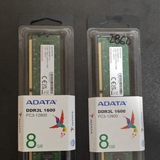 ADATA DDR3L 1600MHz PC3-12800 16GB (2x8GB) DIMM Non-ECC Desktop RAM picture