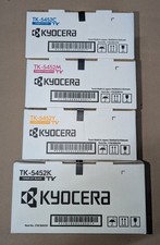 Genuine Set of 4 Kyocera  TK5452 CMYK  Toner Cartridges ECOSYS MA2600cwfx/cwx picture