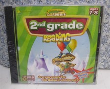 Software PC Galswin 2nd Grade Reading Ages 7-8 NEW SEALED Jewel picture