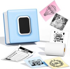 Phomemo M02D Mini Pocket Thermal Printer Label Maker Bluetooth Wireless Lot picture