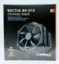 NOCTUA NH-D15 Chromax  Dual Tower CPU Cooler 140mm, Black - NEW picture