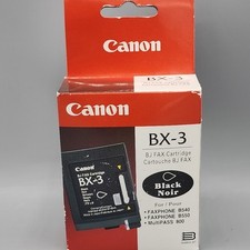 Canon BJ FAX Cartridge BX-3 - Black Box Sealed New picture