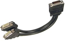 Matrox Lfh-60pin To Dual Dvi Black Cable F16123-00 Splitter Cable For G450 Mms picture