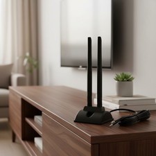 4G LTE Antenna 6dBi Magnetic Base MIMO TS9 Antenna Compatible with Verizon AT... picture