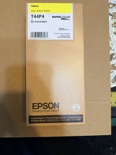 Epson YELLOW Ultra Chrome Pro12 Ink 350ml T44P4 Expires 2027 GENUINE picture
