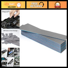 20 Thermal Pads 120x20mm, 9 W/m.K Conductive Silicone for M.2 SSD, GPU, PS4/PS5 picture