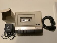 Atari 1010 Program Recorder with Original Box, Power Supply And Cable. READ picture