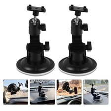 2pcs Black Car Phone Holder with Suction Cup, Windshield Mount picture