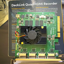 Blackmagic Design DeckLink Quad HDMI Recorder PCIe Video Capture Card 4x HDMI picture