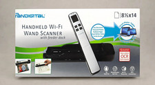 Pandigital Handheld Wi-Fi Wand Scanner 1200 dpi Feeder Dock Built-In Mem S8X1103 picture