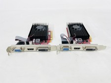 LOT OF 2: DELL NVIDIA GEFORCE GT730 2GB DDR3 64BIT VGA HDMI DVI PCI - USED picture